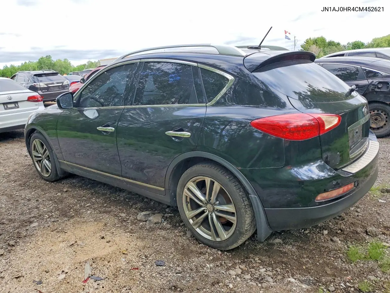 2012 Infiniti Ex35 Base VIN: JN1AJ0HR4CM452621 Lot: 56104976