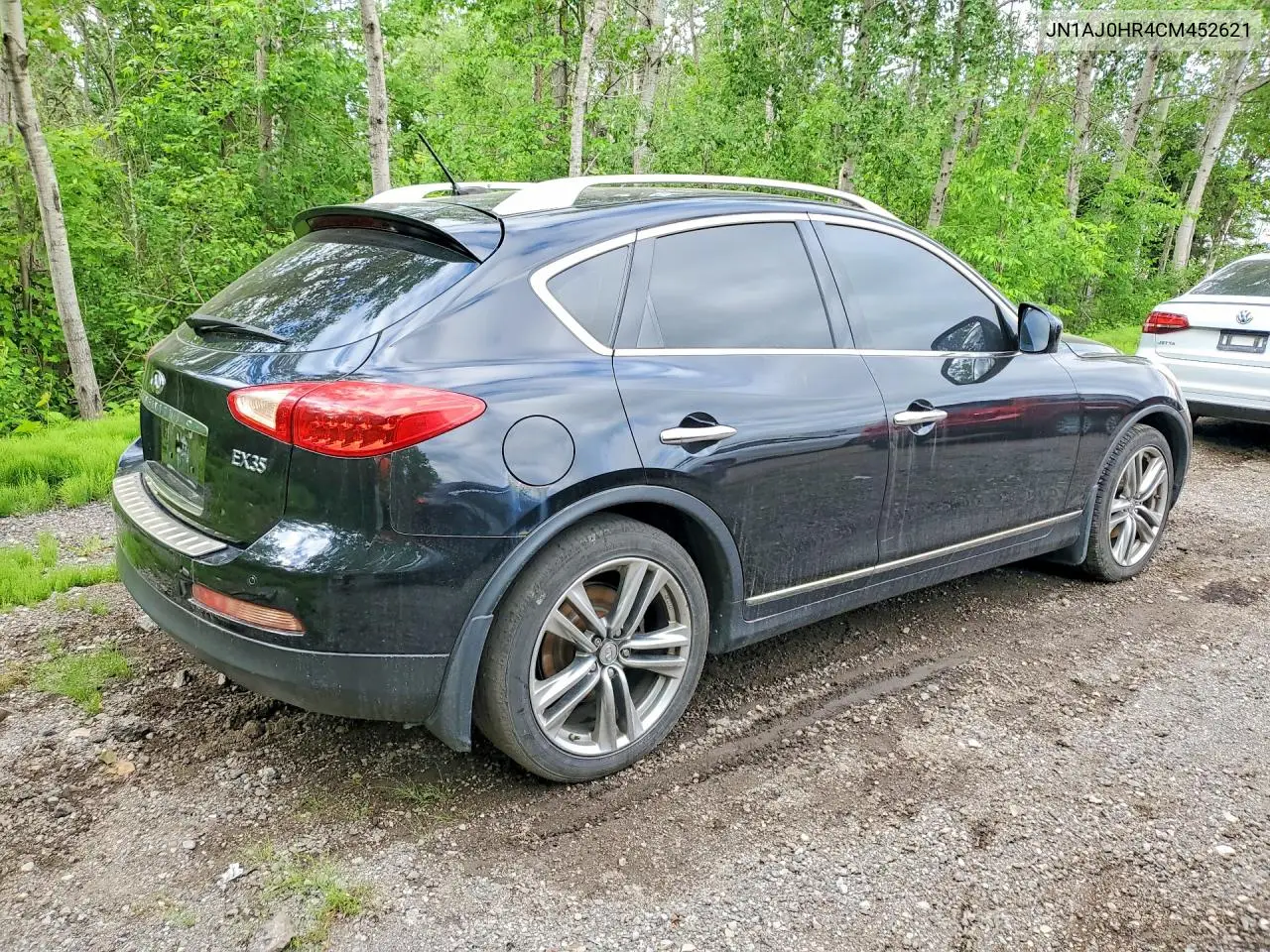 2012 Infiniti Ex35 Base VIN: JN1AJ0HR4CM452621 Lot: 56104976