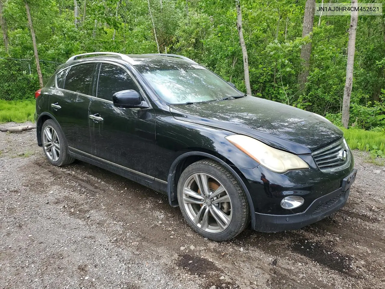 2012 Infiniti Ex35 Base VIN: JN1AJ0HR4CM452621 Lot: 56104976