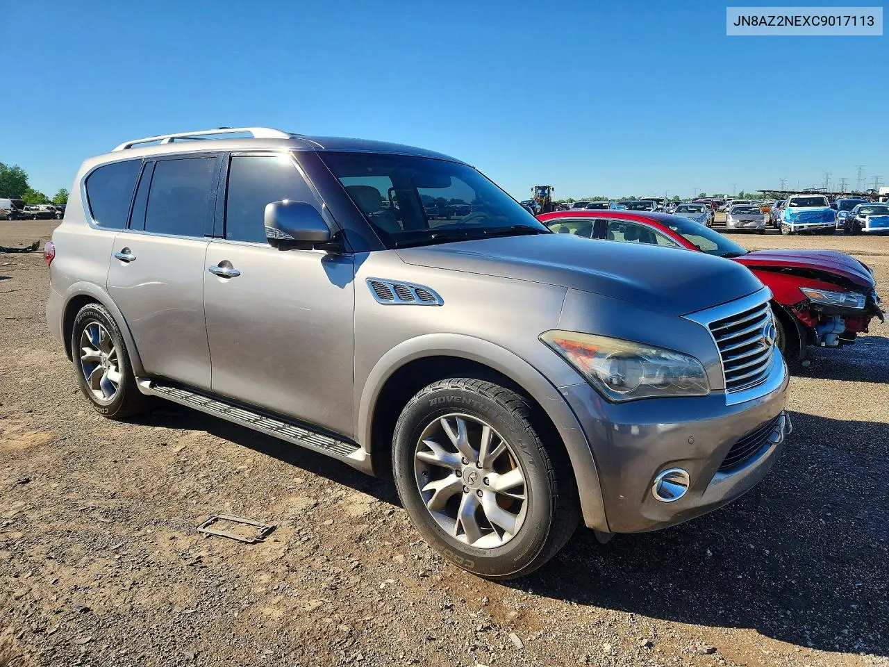 2012 Infiniti Qx56 Base VIN: JN8AZ2NEXC9017113 Lot: 56647136