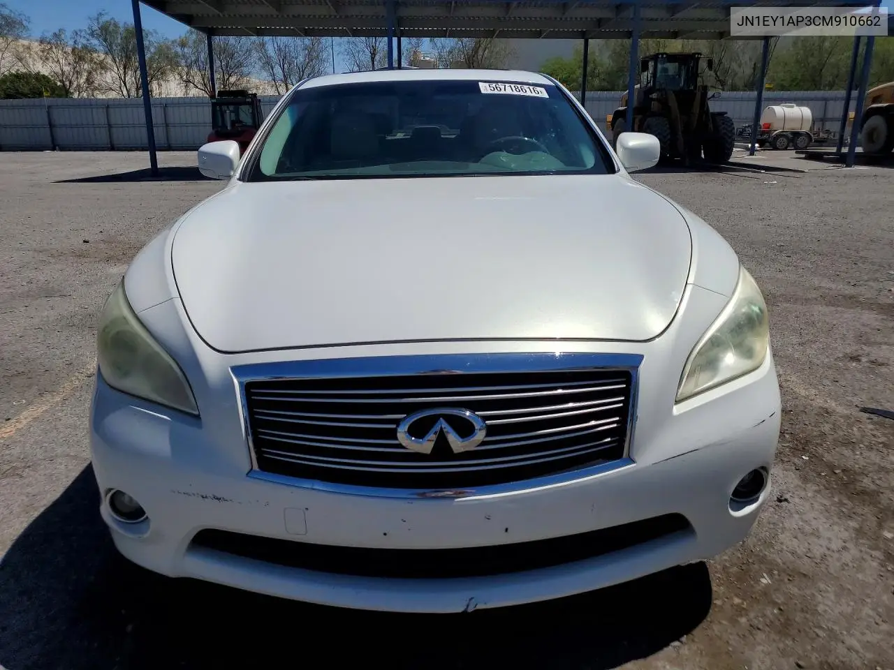 2012 Infiniti M35H Base VIN: JN1EY1AP3CM910662 Lot: 56718616
