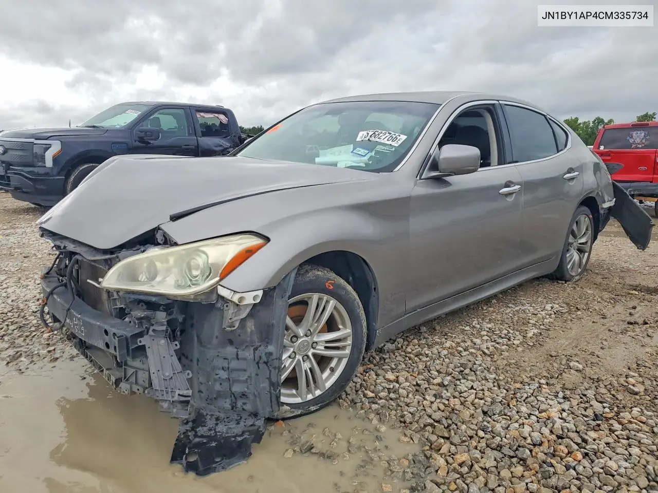 2012 Infiniti M37 VIN: JN1BY1AP4CM335734 Lot: 57682766