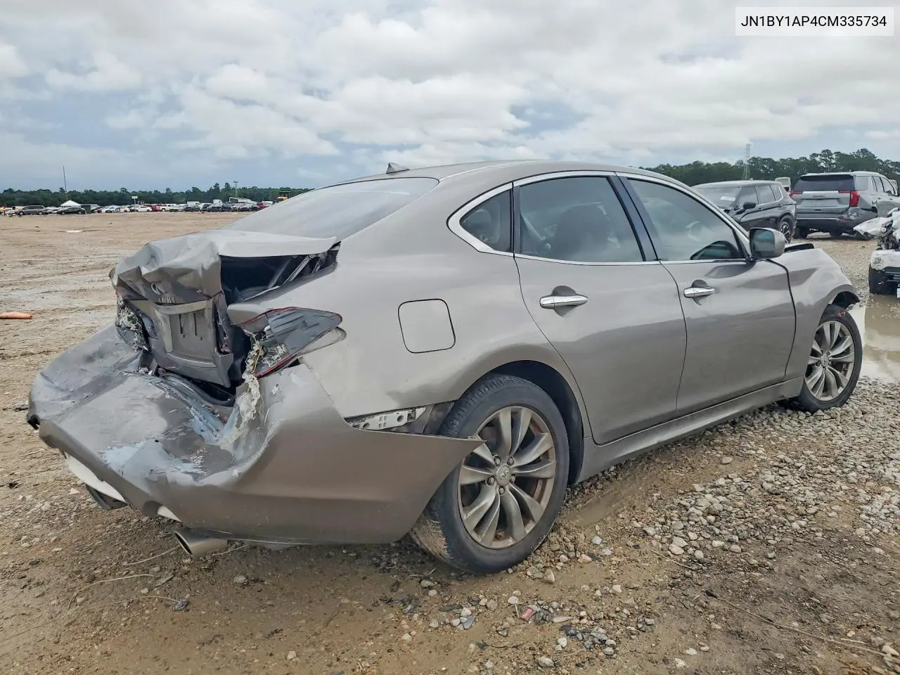 2012 Infiniti M37 VIN: JN1BY1AP4CM335734 Lot: 57682766