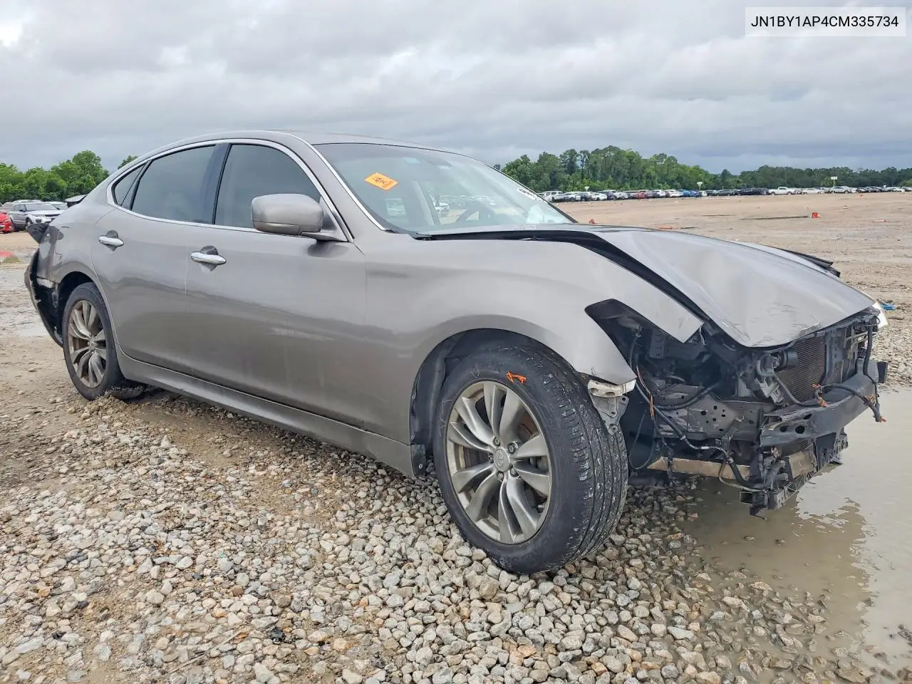 2012 Infiniti M37 VIN: JN1BY1AP4CM335734 Lot: 57682766