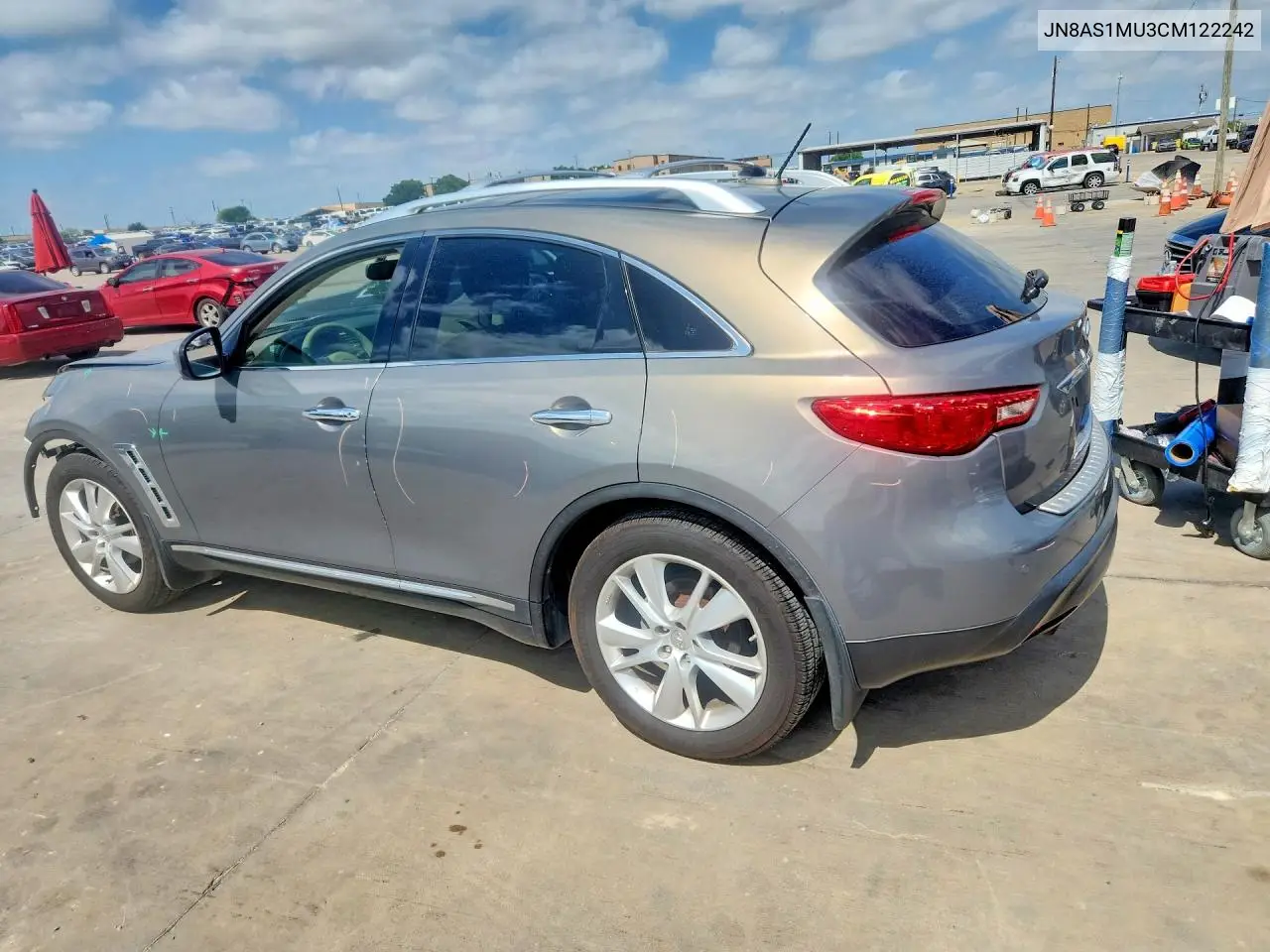 2012 Infiniti Fx35 Base VIN: JN8AS1MU3CM122242 Lot: 57779206