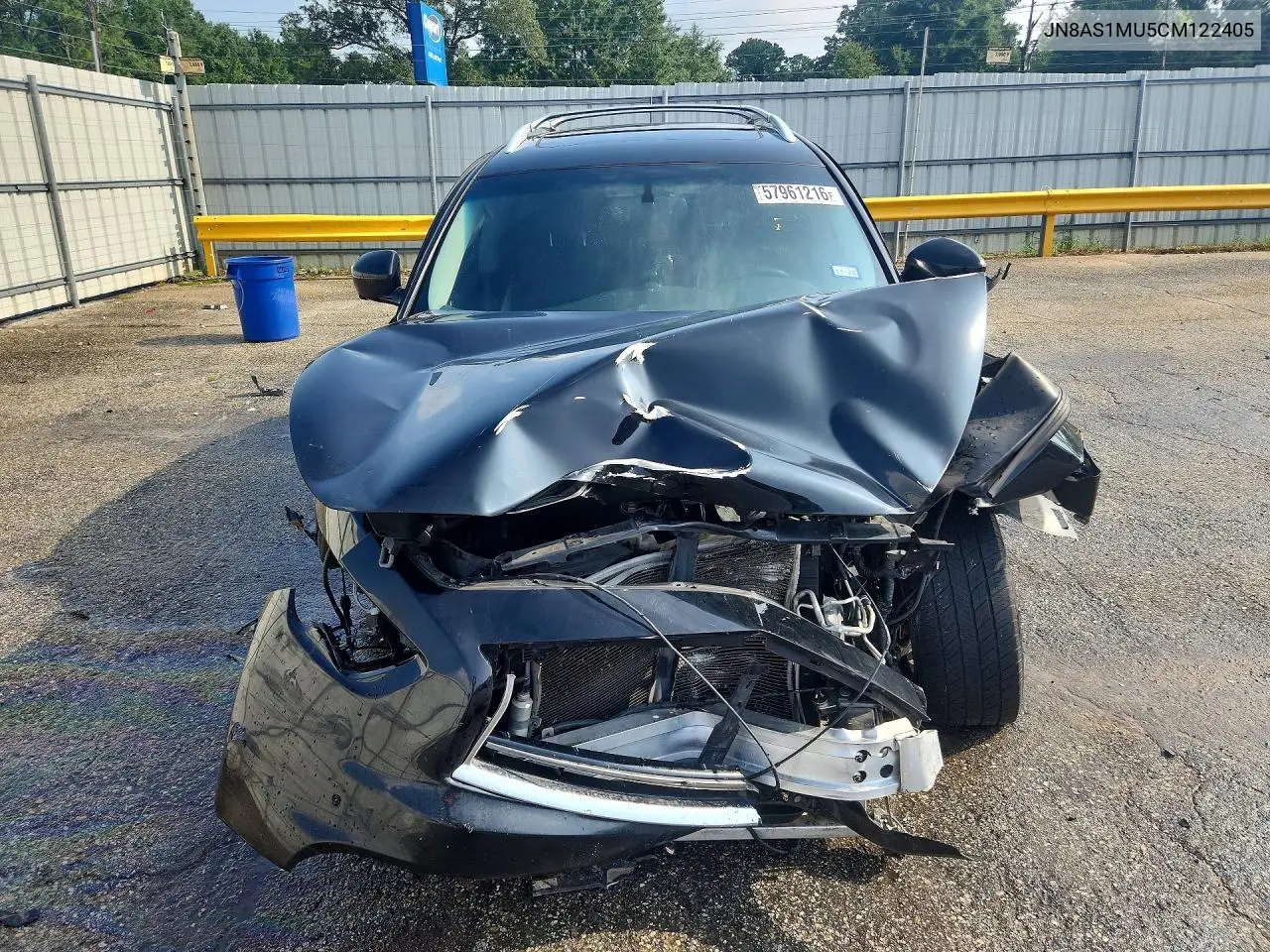 2012 Infiniti Fx35 Base VIN: JN8AS1MU5CM122405 Lot: 57961216