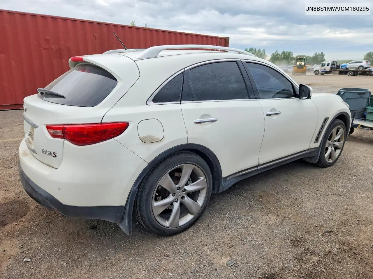 2012 Infiniti Fx50 Base VIN: JN8BS1MW9CM180295 Lot: 58075406