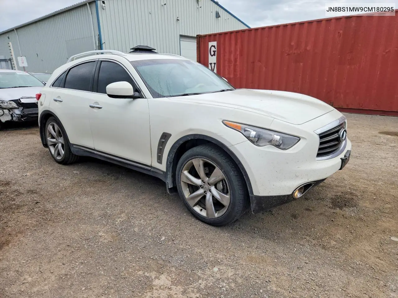2012 Infiniti Fx50 Base VIN: JN8BS1MW9CM180295 Lot: 58075406