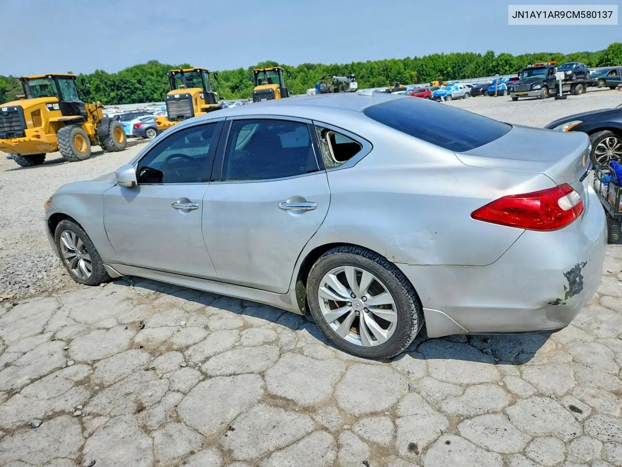2012 Infiniti M56 X VIN: JN1AY1AR9CM580137 Lot: 58310046