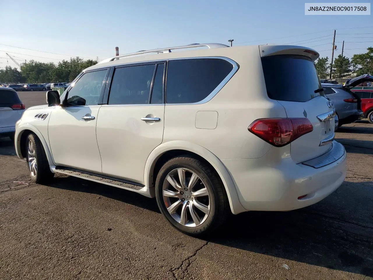 2012 Infiniti Qx56 Base VIN: JN8AZ2NE0C9017508 Lot: 58619406