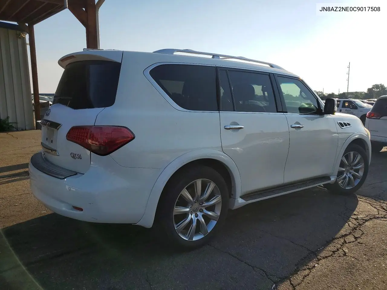 2012 Infiniti Qx56 Base VIN: JN8AZ2NE0C9017508 Lot: 58619406