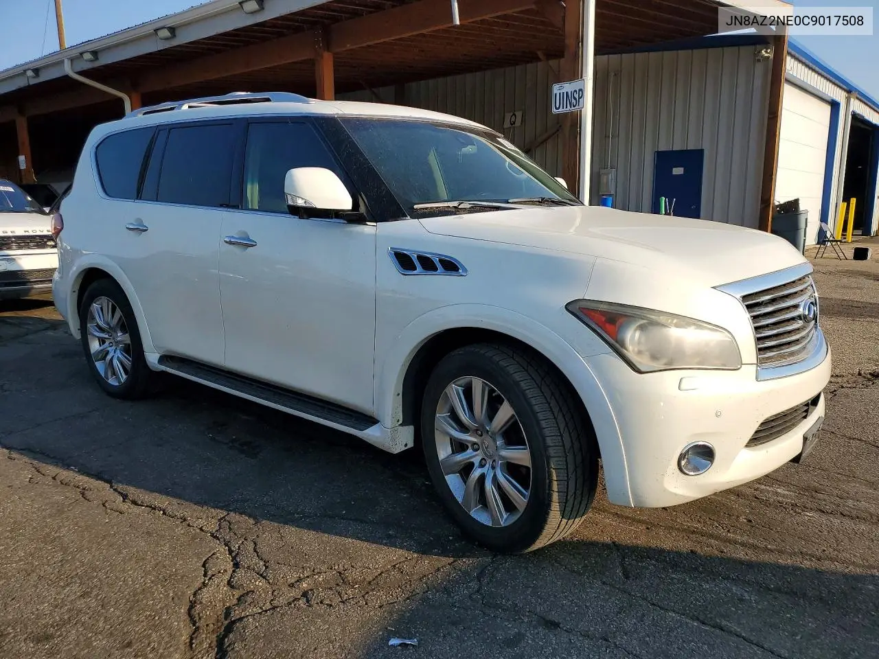 2012 Infiniti Qx56 Base VIN: JN8AZ2NE0C9017508 Lot: 58619406