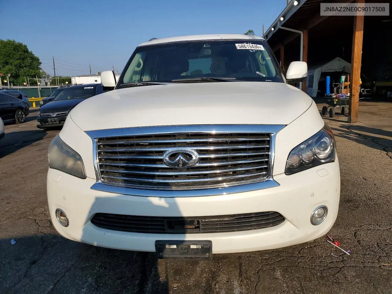 2012 Infiniti Qx56 Base VIN: JN8AZ2NE0C9017508 Lot: 58619406