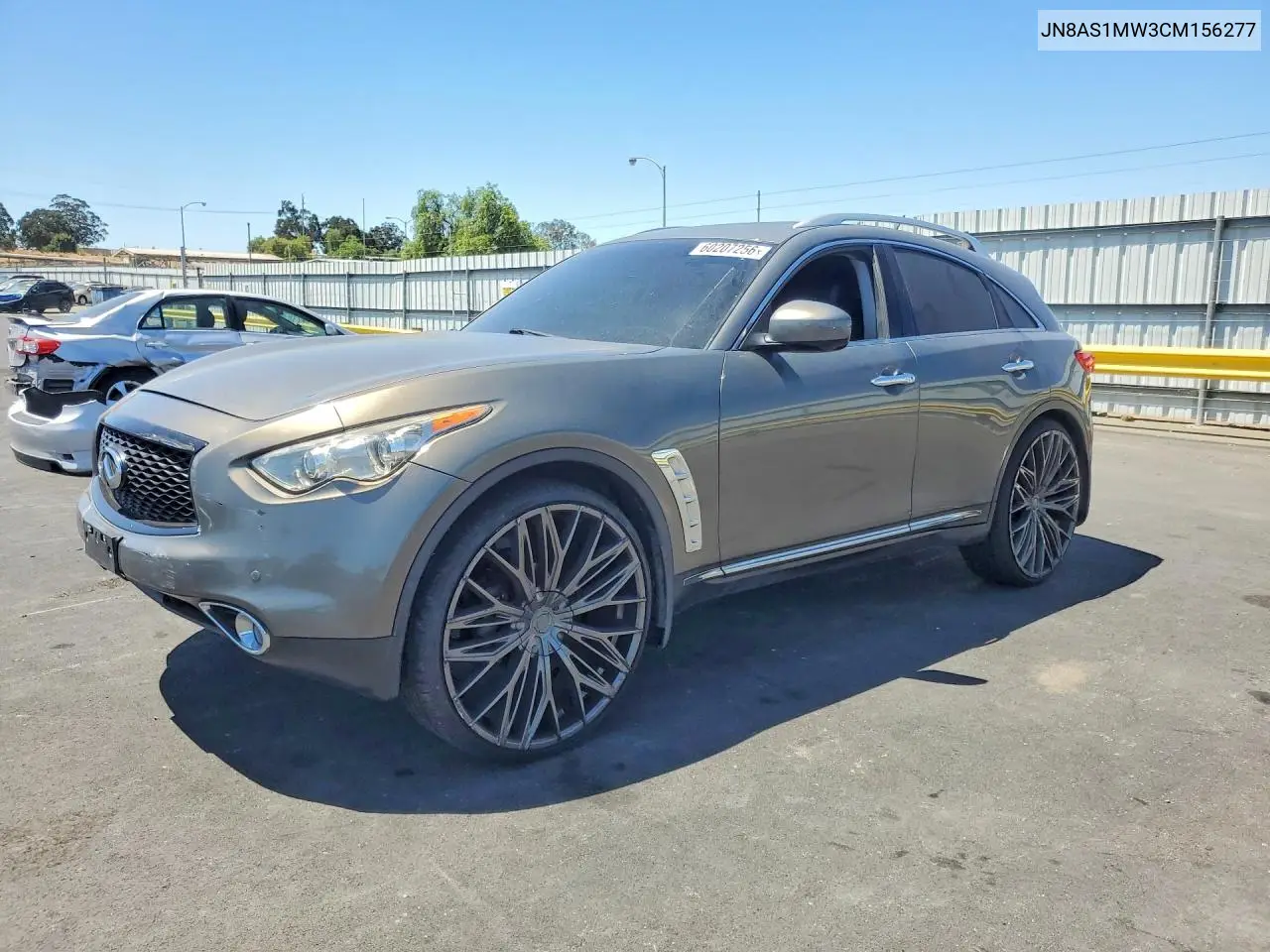 2012 Infiniti Fx35 Base VIN: JN8AS1MW3CM156277 Lot: 60207256