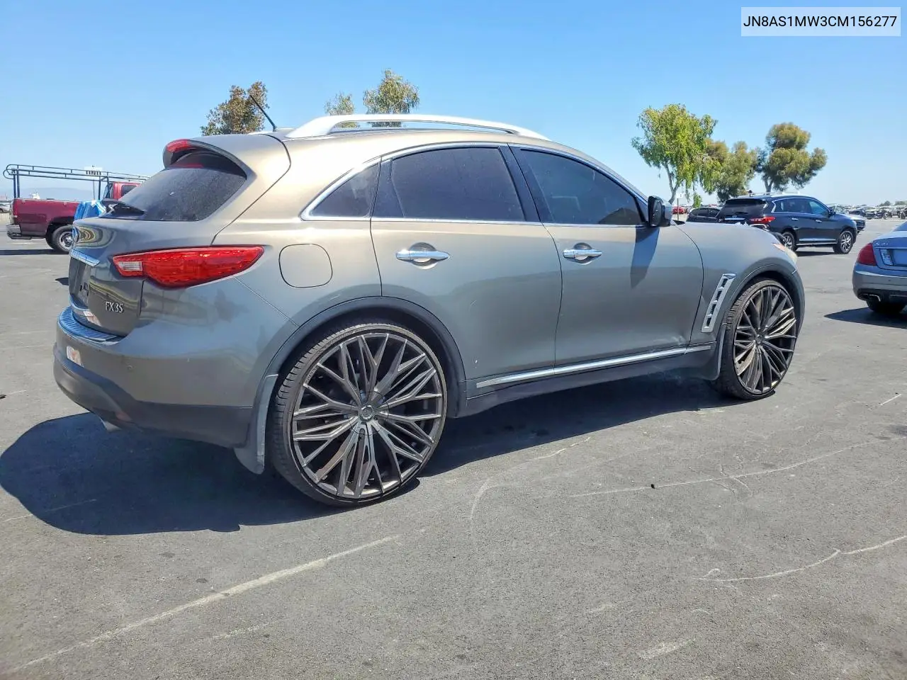2012 Infiniti Fx35 Base VIN: JN8AS1MW3CM156277 Lot: 60207256