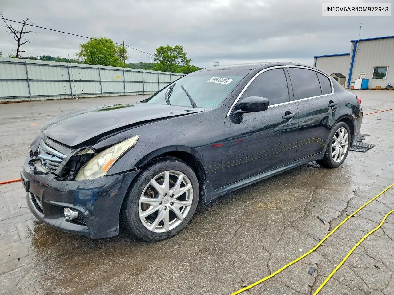 2012 Infiniti G37 VIN: JN1CV6AR4CM972943 Lot: 60512936