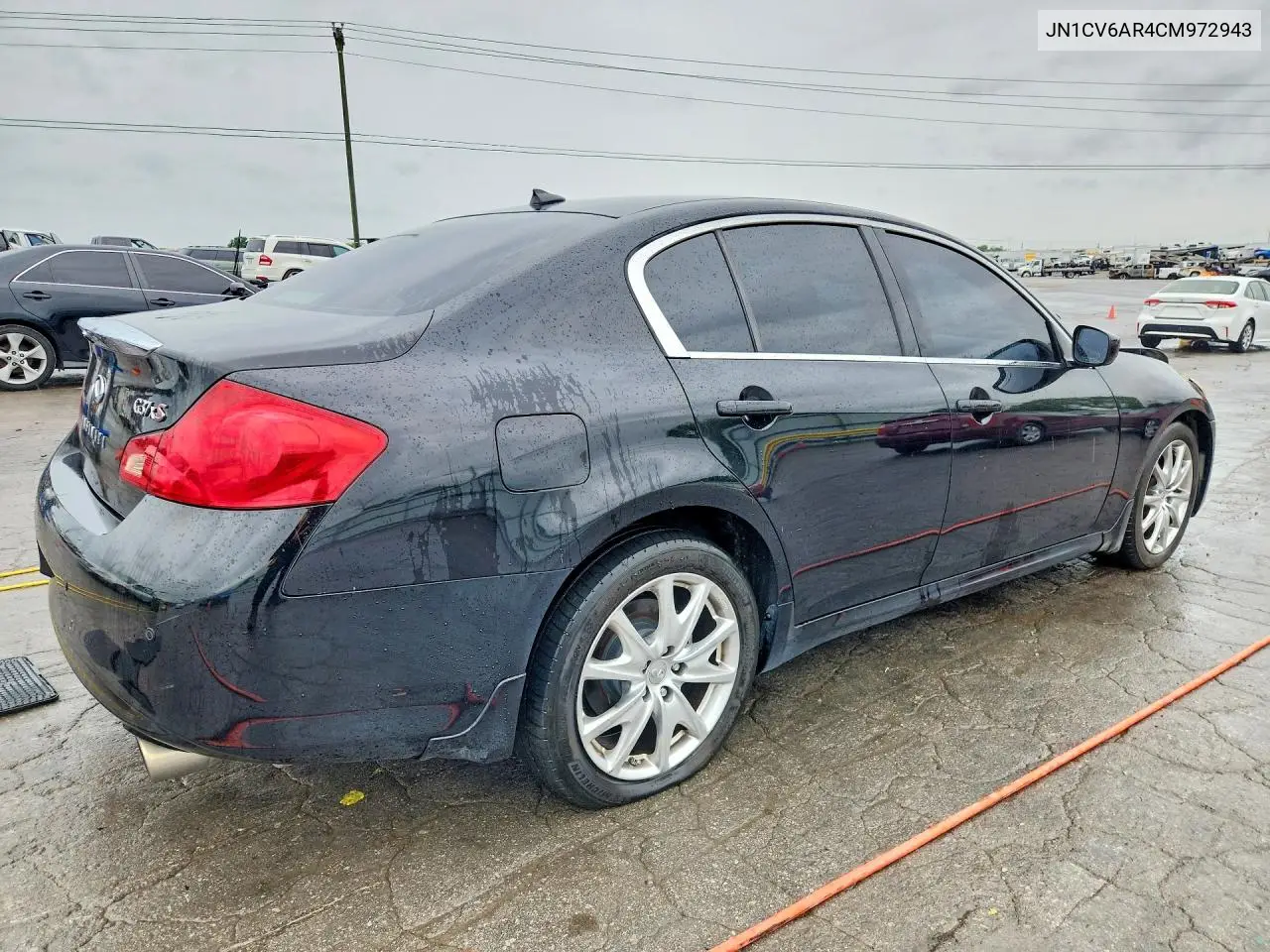 2012 Infiniti G37 VIN: JN1CV6AR4CM972943 Lot: 60512936