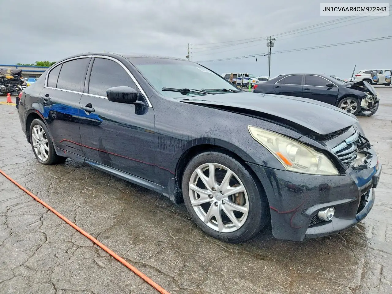 2012 Infiniti G37 VIN: JN1CV6AR4CM972943 Lot: 60512936