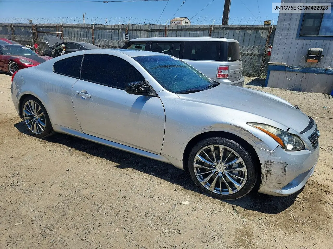 2012 Infiniti G37 Base/Sport VIN: JN1CV6EK2CM422928 Lot: 60549786