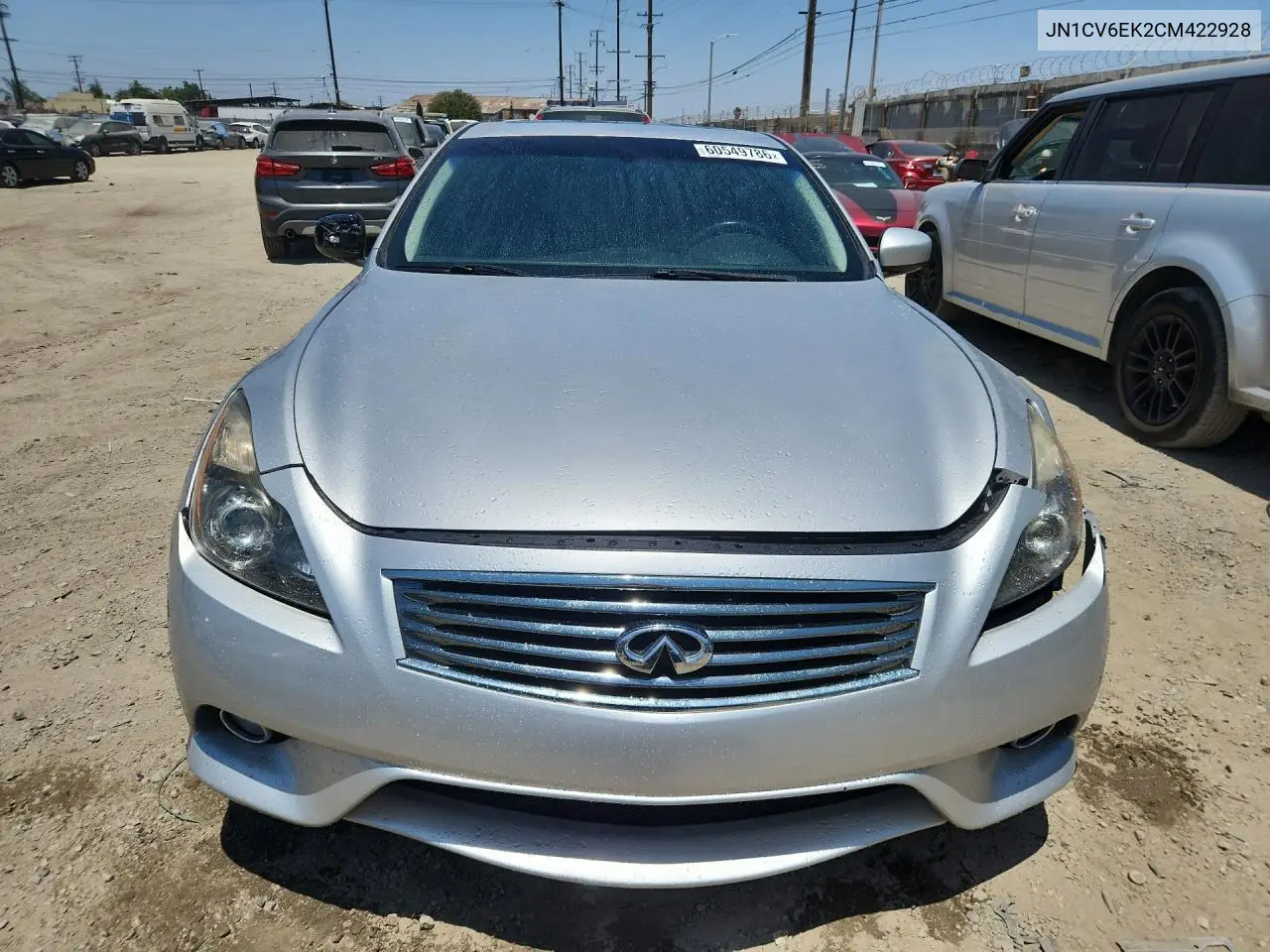 2012 Infiniti G37 Base/Sport VIN: JN1CV6EK2CM422928 Lot: 60549786