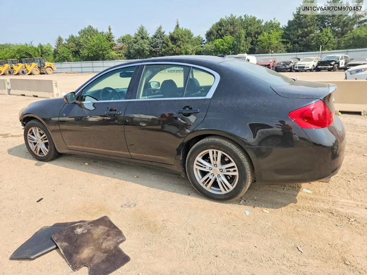 2012 Infiniti G37 Sedan X VIN: JN1CV6AR7CM970457 Lot: 60716026