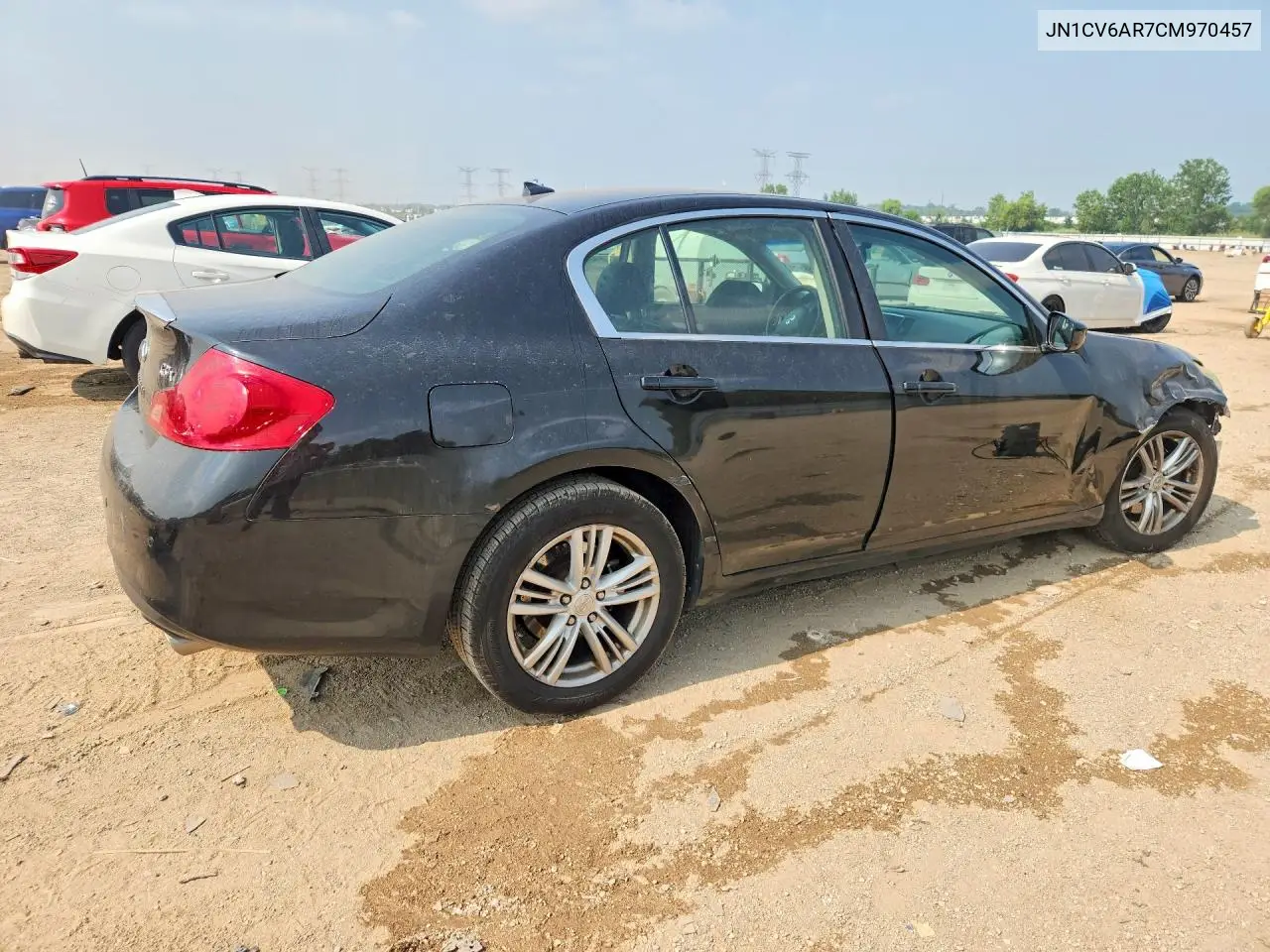 2012 Infiniti G37 Sedan X VIN: JN1CV6AR7CM970457 Lot: 60716026