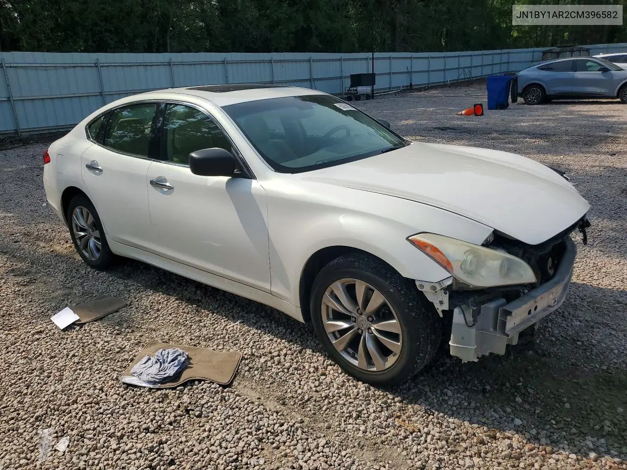 2012 Infiniti M37 X VIN: JN1BY1AR2CM396582 Lot: 60860256