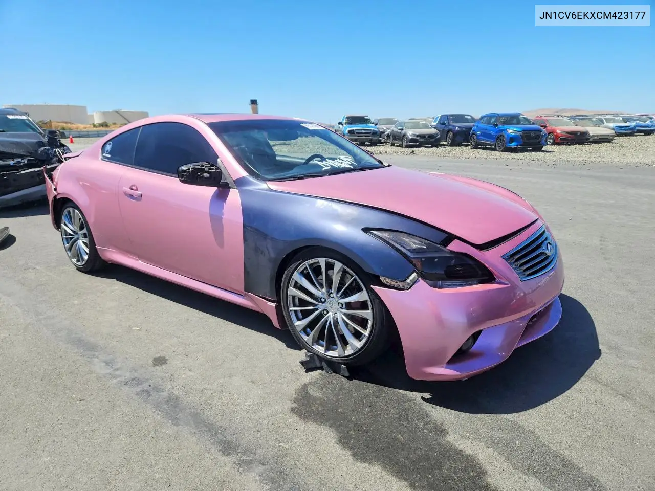 2012 Infiniti G37 Base/Sport VIN: JN1CV6EKXCM423177 Lot: 61418566