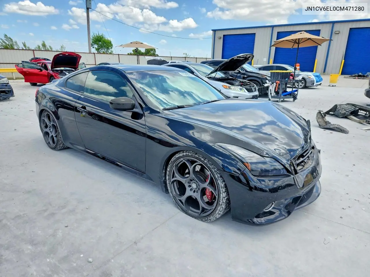 2012 Infiniti G37 Coupe X VIN: JN1CV6EL0CM471280 Lot: 77248785