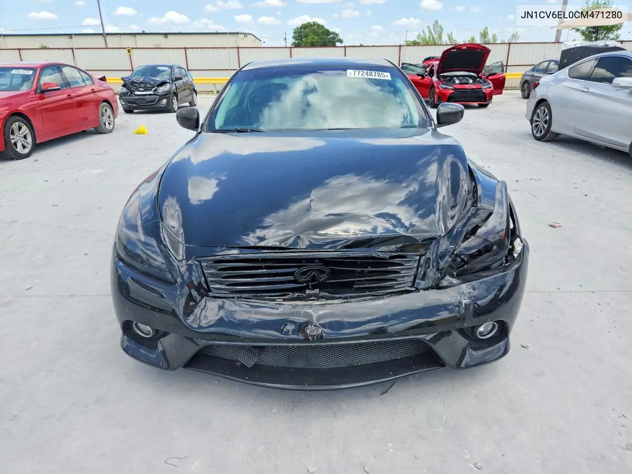 2012 Infiniti G37 Coupe X VIN: JN1CV6EL0CM471280 Lot: 77248785