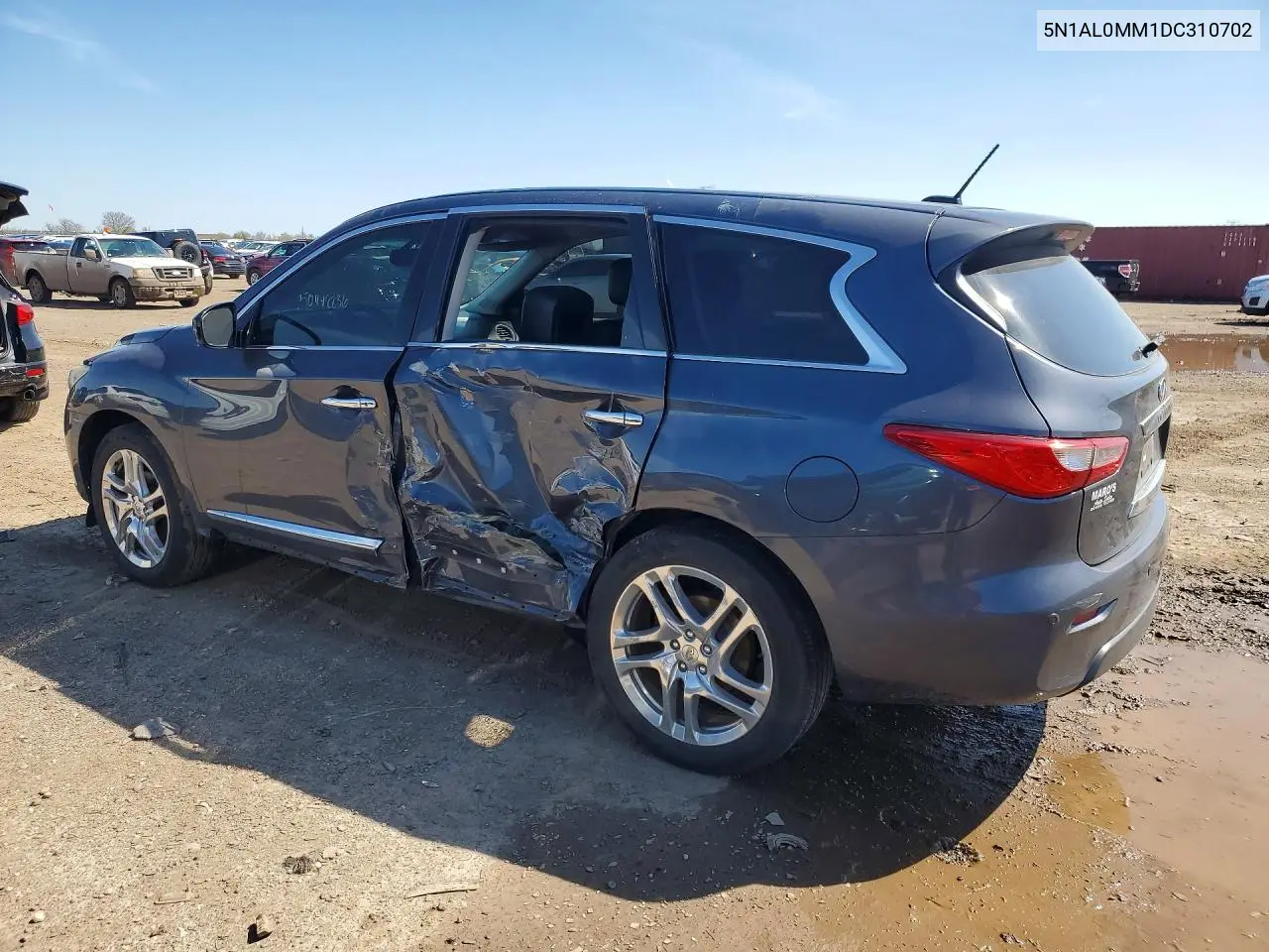 2013 Infi Jx35 VIN: 5N1AL0MM1DC310702 Lot: 50442236