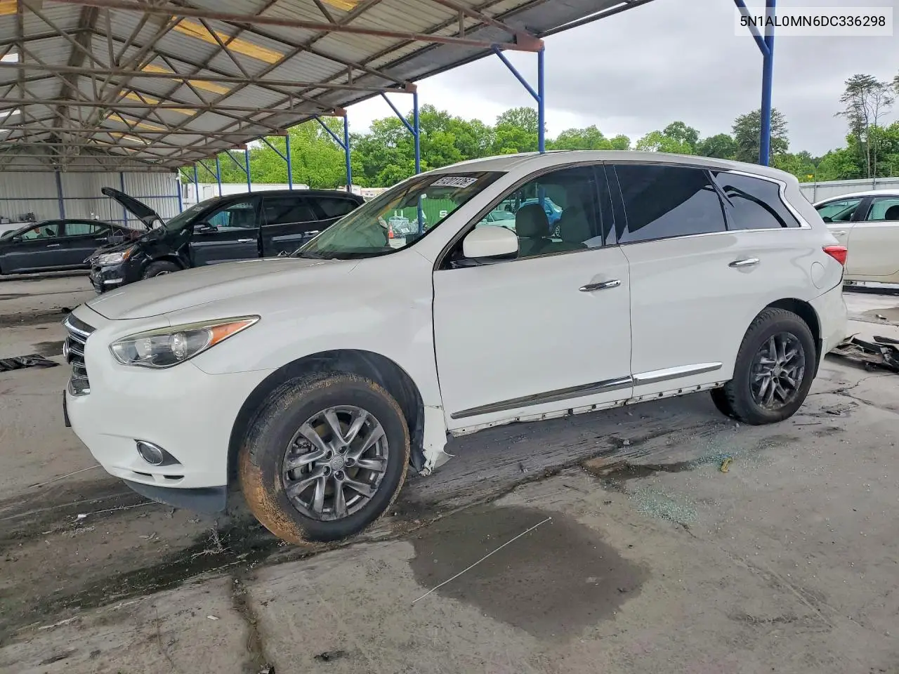 2013 Infiniti Jx35 Base VIN: 5N1AL0MN6DC336298 Lot: 51201126