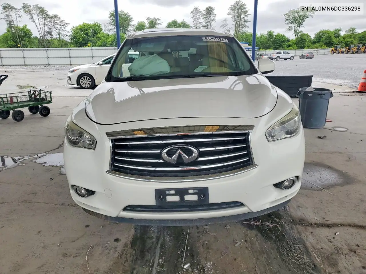 2013 Infiniti Jx35 Base VIN: 5N1AL0MN6DC336298 Lot: 51201126