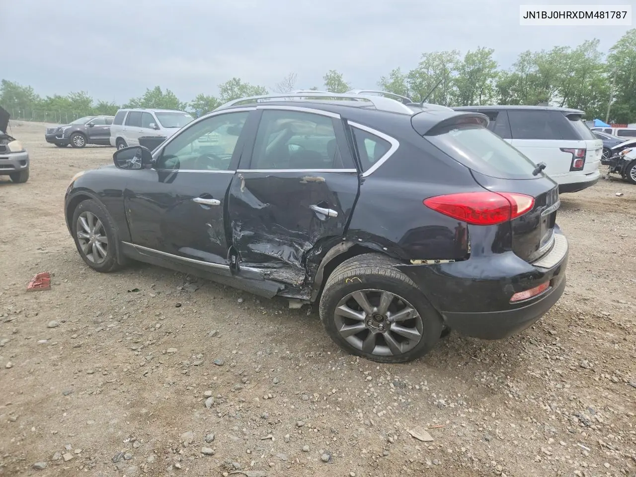 2013 Infiniti Ex37 Base VIN: JN1BJ0HRXDM481787 Lot: 52560986