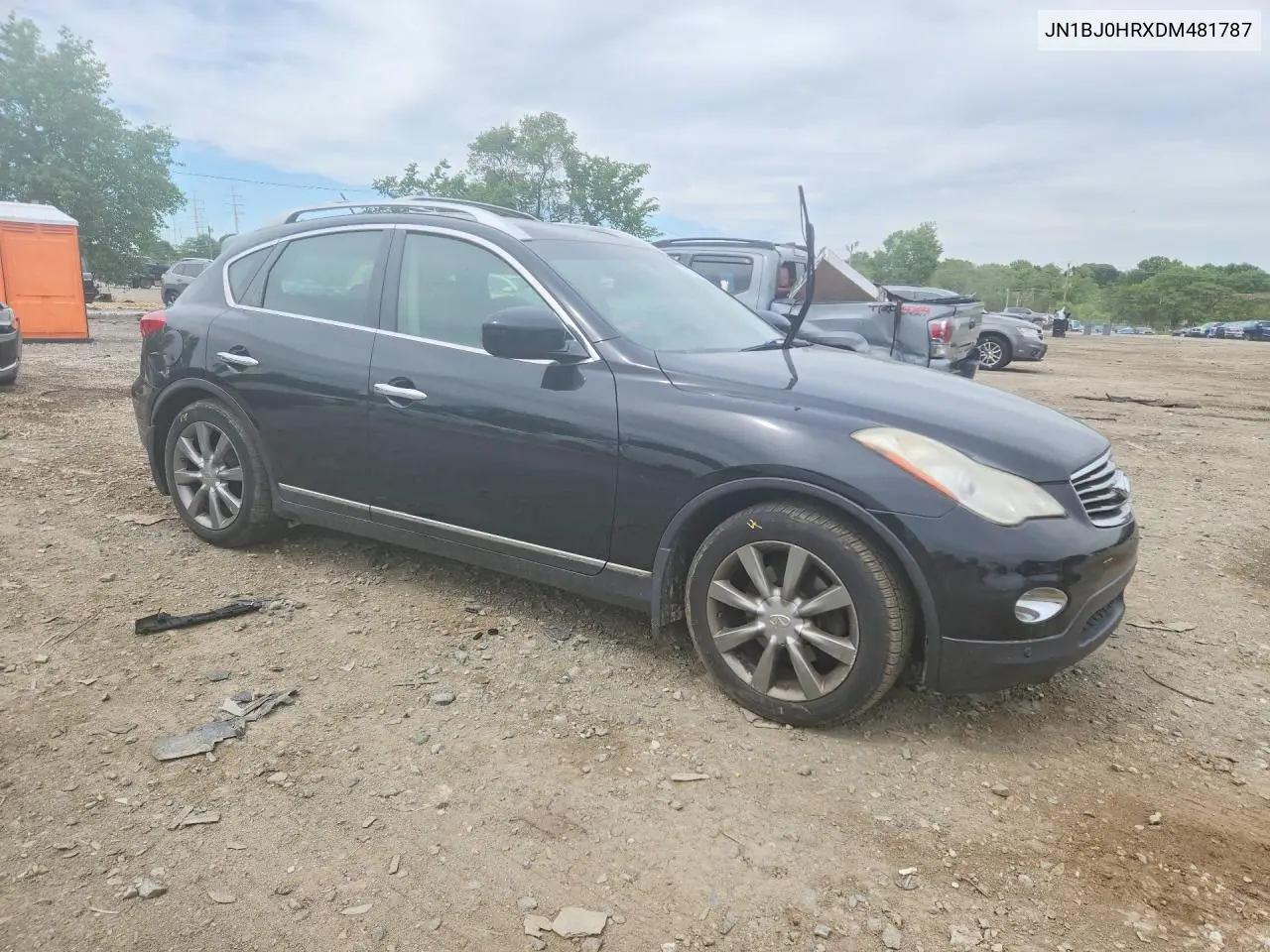2013 Infiniti Ex37 Base VIN: JN1BJ0HRXDM481787 Lot: 52560986