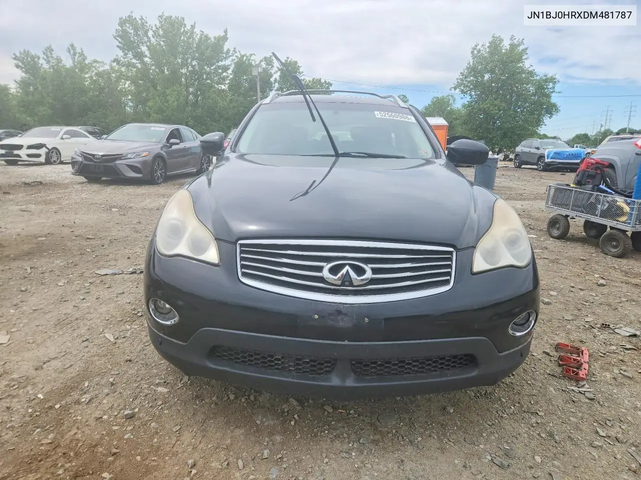 2013 Infiniti Ex37 Base VIN: JN1BJ0HRXDM481787 Lot: 52560986