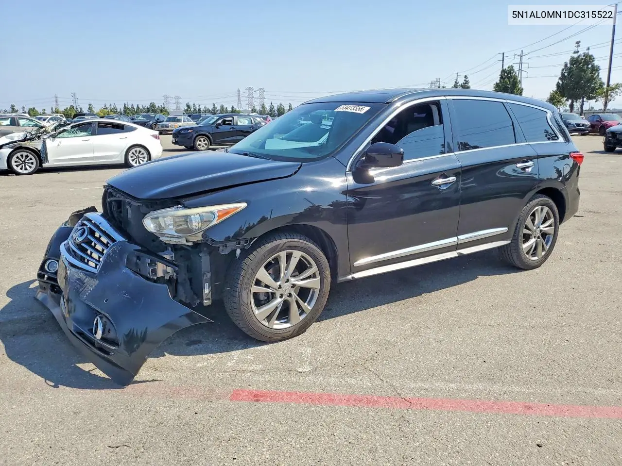 2013 Infiniti Jx35 Base VIN: 5N1AL0MN1DC315522 Lot: 53473556