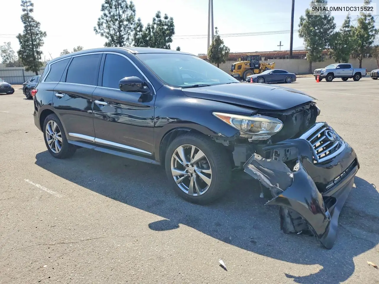 2013 Infiniti Jx35 Base VIN: 5N1AL0MN1DC315522 Lot: 53473556