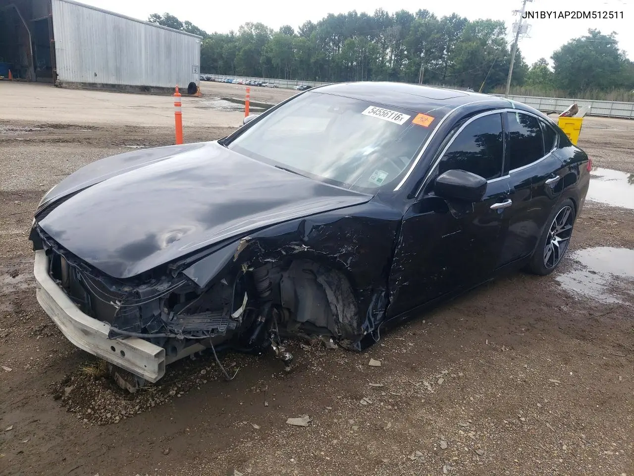 2013 Infiniti M37 Base VIN: JN1BY1AP2DM512511 Lot: 54556116