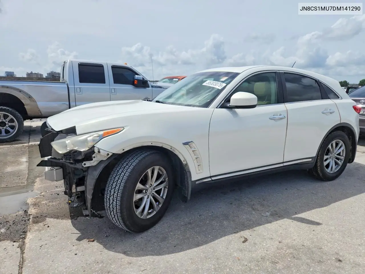 2013 Infiniti Fx37 Base VIN: JN8CS1MU7DM141290 Lot: 55303076
