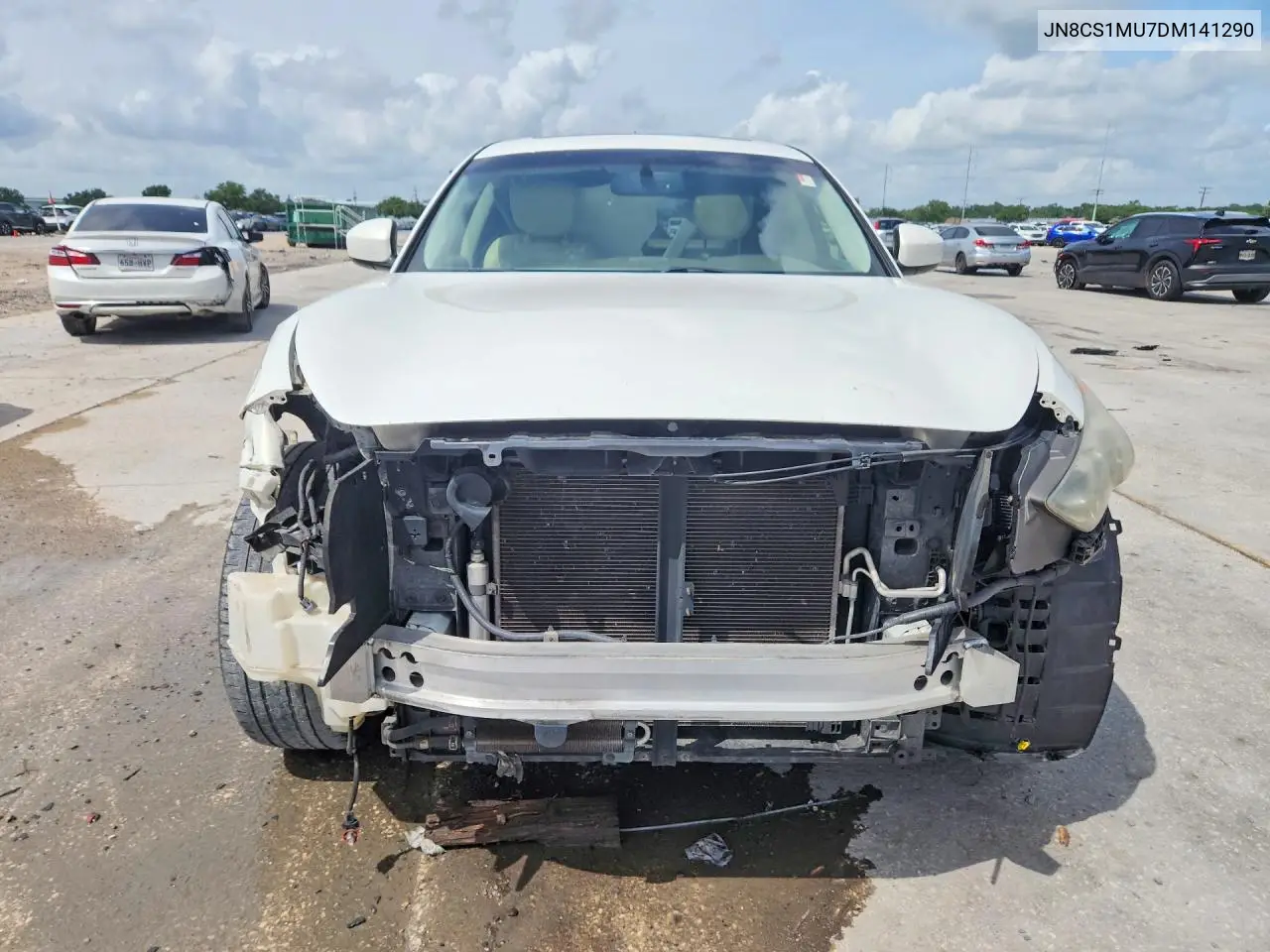 2013 Infiniti Fx37 Base VIN: JN8CS1MU7DM141290 Lot: 55303076