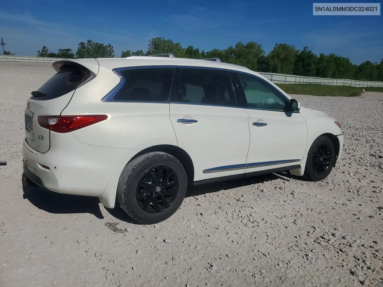 2013 Infiniti Jx35 Base VIN: 5N1AL0MM3DC324021 Lot: 55789806