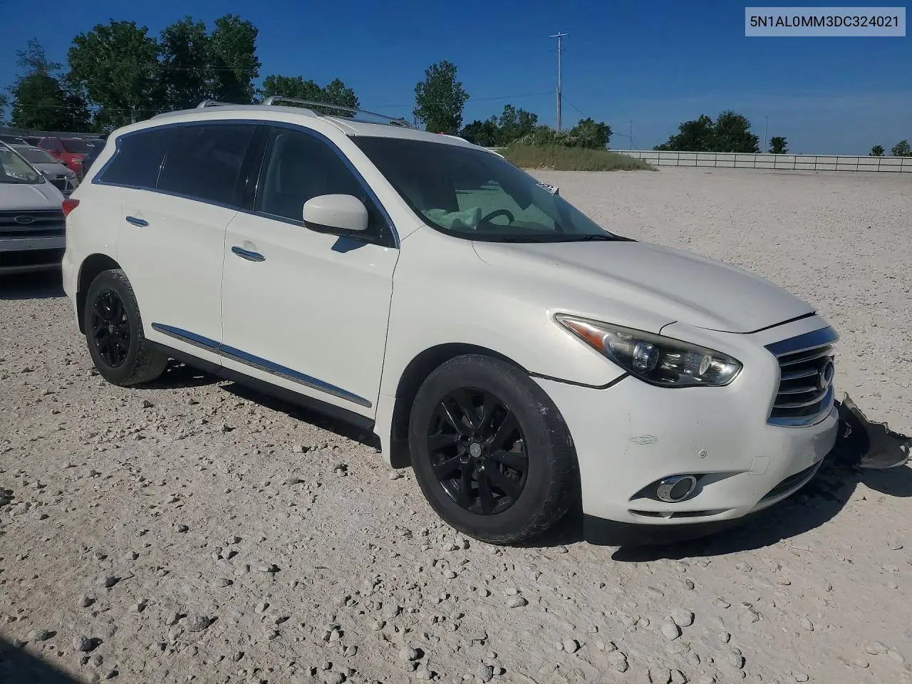 2013 Infiniti Jx35 Base VIN: 5N1AL0MM3DC324021 Lot: 55789806