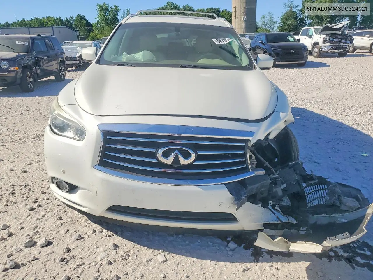 2013 Infiniti Jx35 Base VIN: 5N1AL0MM3DC324021 Lot: 55789806
