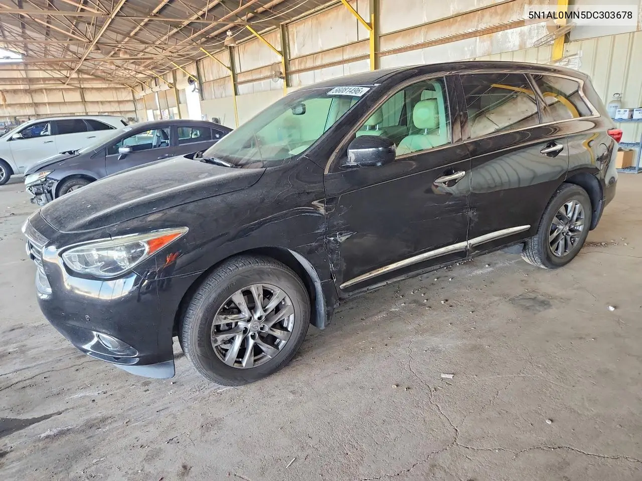 2013 Infiniti Jx35 Base VIN: 5N1AL0MN5DC303678 Lot: 56081496