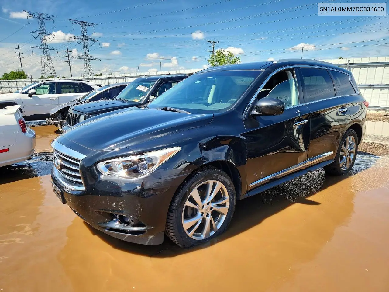 2013 Infiniti Jx35 Base VIN: 5N1AL0MM7DC334650 Lot: 57249586