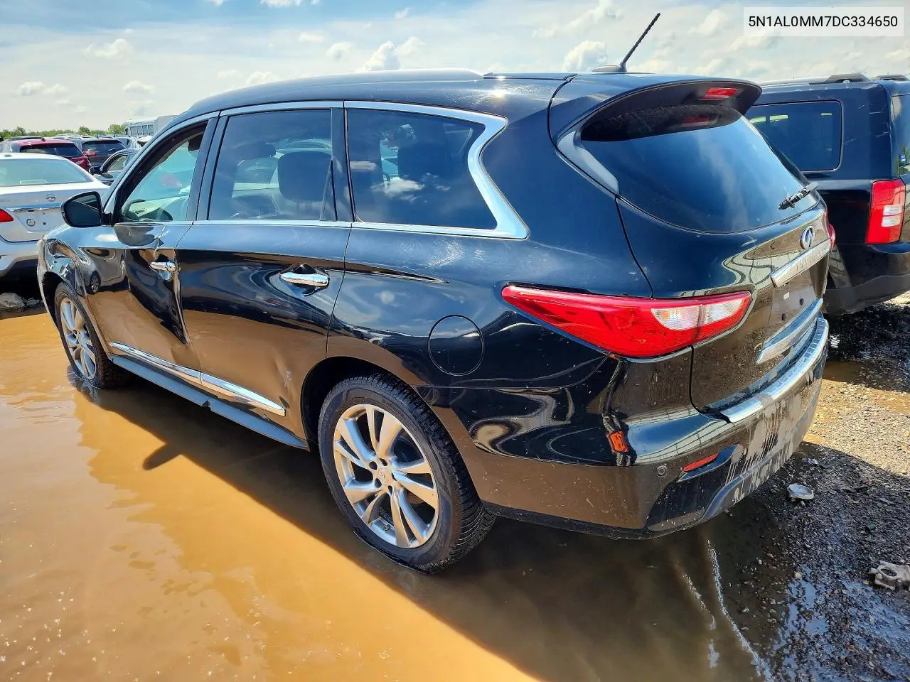 2013 Infiniti Jx35 Base VIN: 5N1AL0MM7DC334650 Lot: 57249586
