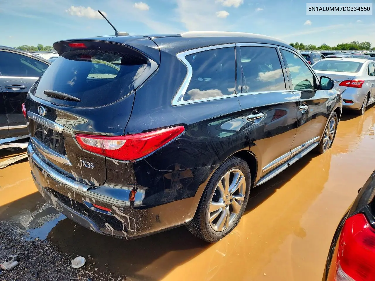 2013 Infiniti Jx35 Base VIN: 5N1AL0MM7DC334650 Lot: 57249586