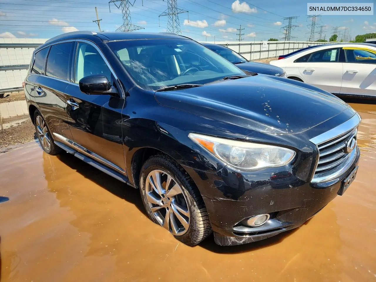 2013 Infiniti Jx35 Base VIN: 5N1AL0MM7DC334650 Lot: 57249586
