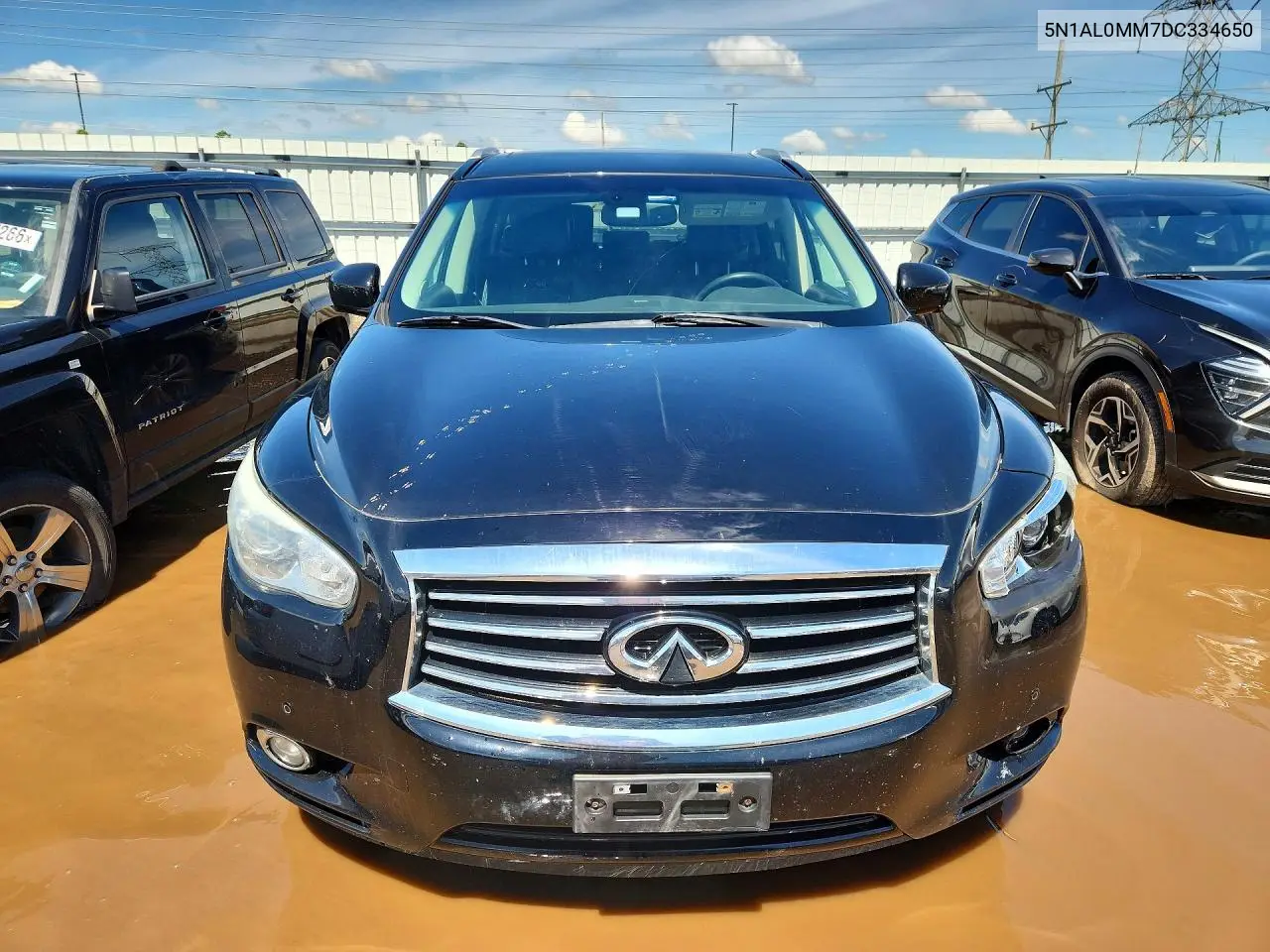 2013 Infiniti Jx35 Base VIN: 5N1AL0MM7DC334650 Lot: 57249586